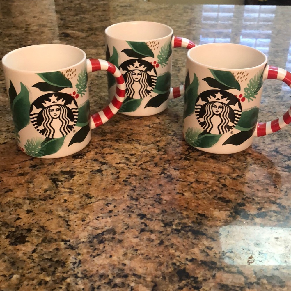 Starbucks Holiday Mugs lot of 3